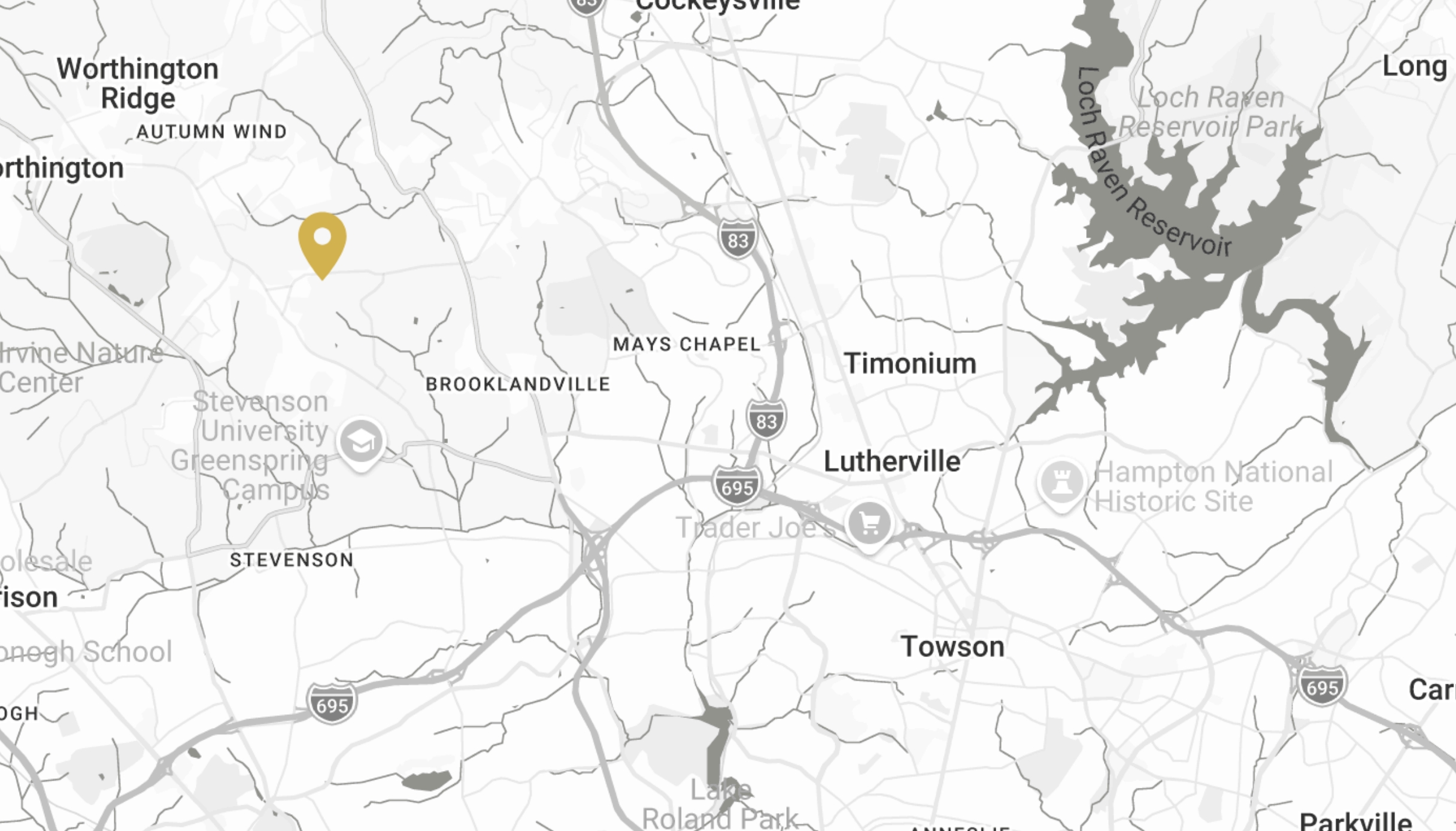 Greenspring Trace Location